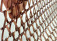 건축 정면을 위한 고대 금관 악기 색깔 연결 유형 장식적인 철망사