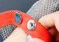 용접된 유형 둥근 반지 직물 스테인리스 금속 메시 장갑 및 몸 안전