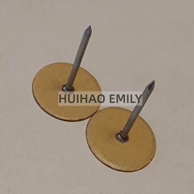 50mm 아연 도금 강철 컵 헤드 용접 핀, 제작된 내부 단열재 고정용