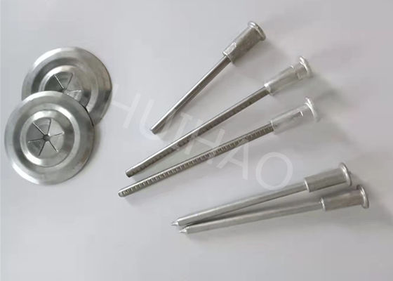 Aluminum Base Bimetallic Insulation Stud Welding Pins With Self Locking Washer