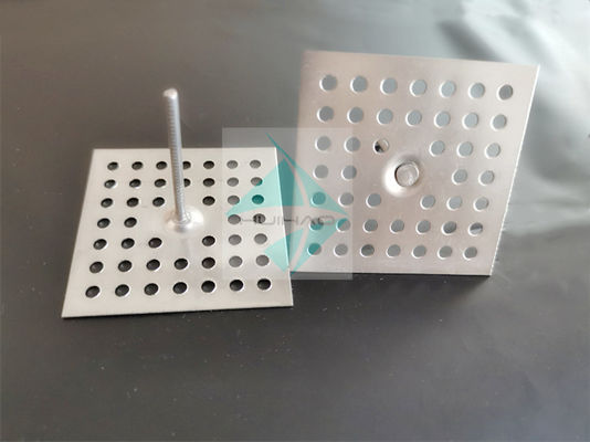Stamped Perforated Base 12ga Metal Insulation Anchors