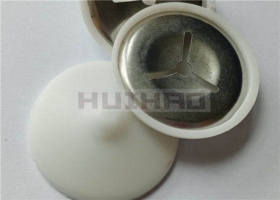 해양 단열 고정용 플라스틱 캡이 있는 스테인리스 스틸 셀프 로킹 돔 와셔 40mm