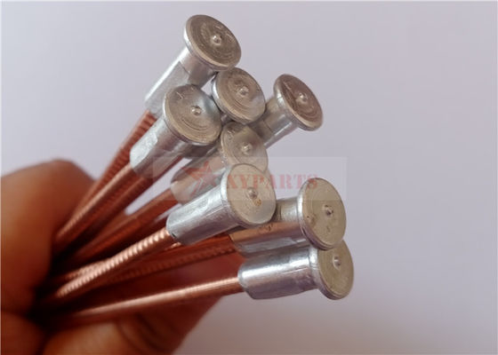 배 건설 M3x90mm 알루미늄 기반 구리 코트 강철 손톱과 함께 Bimetallic Cd 핀