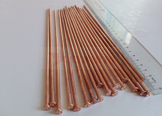 4x245mm CD 스터드 용접 단열 핀 구리 코팅 선박 방벽 용접용 온화 강철