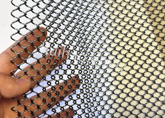 1.2mm 와이어 알루미늄 금속  Mesh 드레퍼리 레스토랑 장식