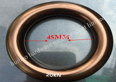 안전 벨트 액세서리용 45mm 직경 알루미늄 합금 원형 링