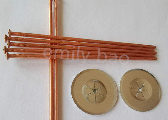 CD 웰드 스터드-3mm 구리 접착 단열 웰드 핀 평면 끝