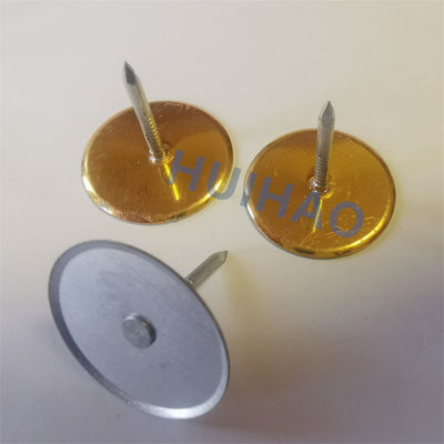 컵 헤드 단열 30mm 둥근 기둥으로 용접 된 핀 HVAC 도크 단열