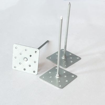 1.6x24x24mm 알루미늄 뚫린 단열 핀 외부 벽 단열 고정 장치에 사용되는 자기 접착
