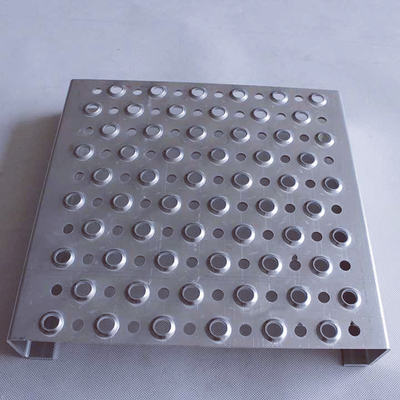 아연 도금 안전 격자 판 182-356mm 폭 산업용 바닥재