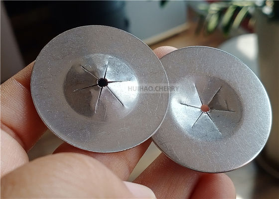 1-1/2" 38mm 둥근 평평 자 잠금 세척기 스테인리스 스틸 304 고정 12 가이드 열 절연 핀