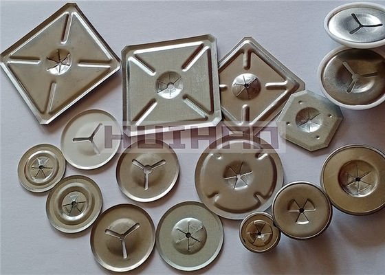 1-1/2" 38mm 셀프 로킹 와셔 스테인리스 스틸 316, 4mm 단열 못 고정용