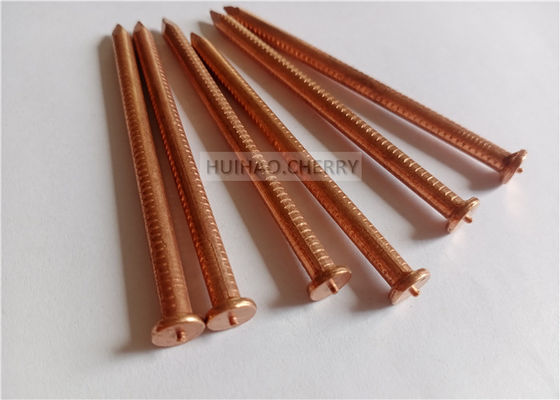 구리 코팅 스틸 3x100mm CD 웨일더 단열 핀 금속에 단열을 붙여