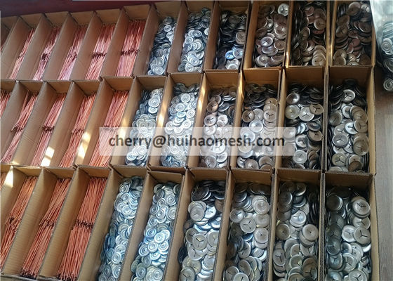 구리 도금된 축전지 방전 용접물 핀 저탄소강 단열재 3 밀리미터