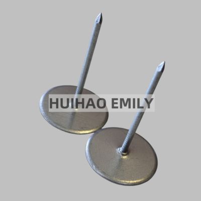 30mm 베이스 구리 코팅 컵 헤드 핀은 유리 섬유 덕트 고정에 사용됩니다.