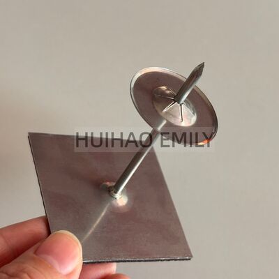 공기 덕트 라이너 63.5mm 셀프 스틱 단열재 행거 HVAC 시스템의 못