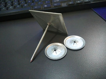 2.7mm X 70mm 셀프 스틱 로크 울 핀 50 X 50mm 베이스 먼지