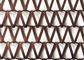 건축 정면을 위한 고대 금관 악기 색깔 연결 유형 장식적인 철망사