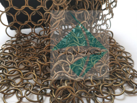 2mm 20mm 금속 반지 젤리 파티션 커튼 드레퍼리 장식