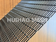 벽 커버링 설계 1.5 밀리미터 건축학 금속 실 방직 그물 피프드프 흑색 컬러 알루미늄