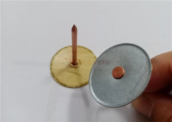 12 Ga X 38 mm 단열 컵 헤드 용접 핀 HVAC 단열