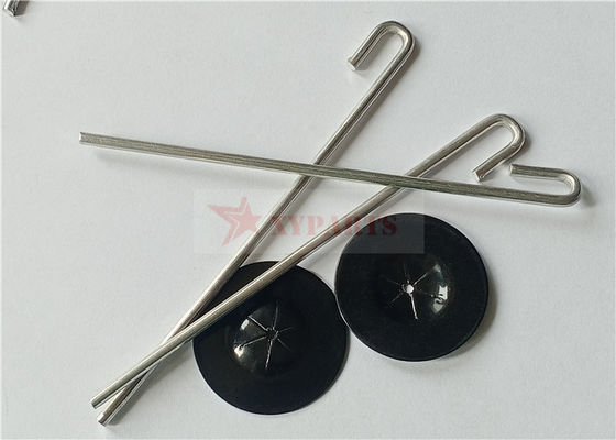 2.5mm 알루미늄 J 갈고리 고정 장치 동물 보호 망을 태양 전지 패널에 연결하기 위해