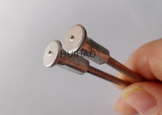 3 x 75mm 비메탈릭 CD 웰드 알루미늄 기반과 둔 머리 핀