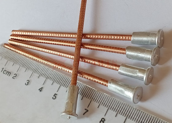 3x90mm 구리 코팅 스틸 알루미늄 웰드 베이스와 함께 바이 메탈릭 CD 웰딩 핀
