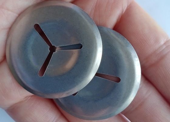 38mm 원형 스테인리스 스틸 단열 속도 클립 3 슬롯