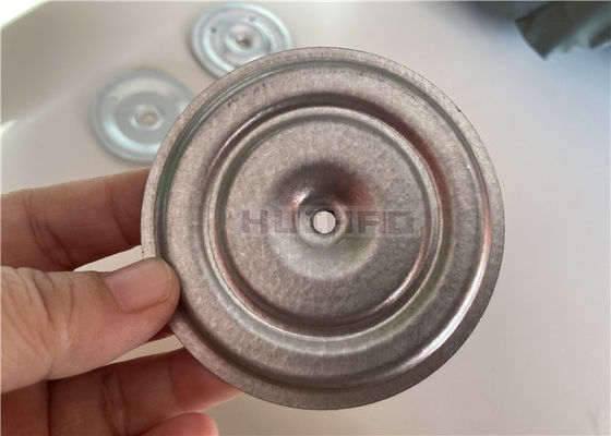 알루미늄-아연 도금 강철 단열 고정 플레이트 75mm (지붕 단열재 및 커버 보드 부착용)