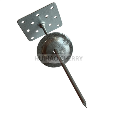 1.6x24x24mm 알루미늄 뚫린 단열 핀 외부 벽 단열 고정 장치에 사용되는 자기 접착