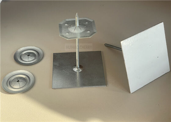 자기 접착 기반 단열 스틱 업 핀 HVAC, 천장 및 도관 용도로 단열을 고정하기 위해 2-1/2 