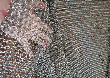 스테인리스 전시실을 위한 반대로 커트 금속 반지 메시 Chainmail 메시 사용