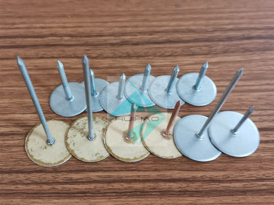 격리된 처리 기초 세탁기를 가진 2.7mm x 30MM 길이 축전기 방전 컵형 헤드 용접 핀