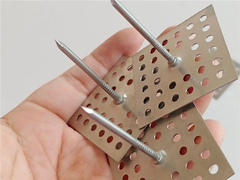 HUIHAO CUSTOM 자체 잠금 세척기와 뚫린 단열 핸더 HVAC 채널 단열에 사용