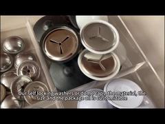 크기와 재료 후이하오로 만든 자율 잠금 세탁기 또는 자율 잠금 모자