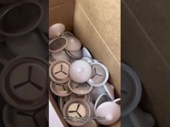 38mm 스테인리스 스틸 단열 클립 (흰색 폴리캡 포함) - CD 용접 핀 고정용