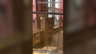 실내 장식 & 외부 장식을 위한 스테인리스 316L 금속 반지 메시 커튼